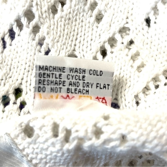 Diane Von Furstenberg the Color Authority Woman Knit Tunic Sweater Size L - Picture 10 of 14